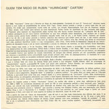 Quem Tem Medo De Rubin "Hurricane" Carter?