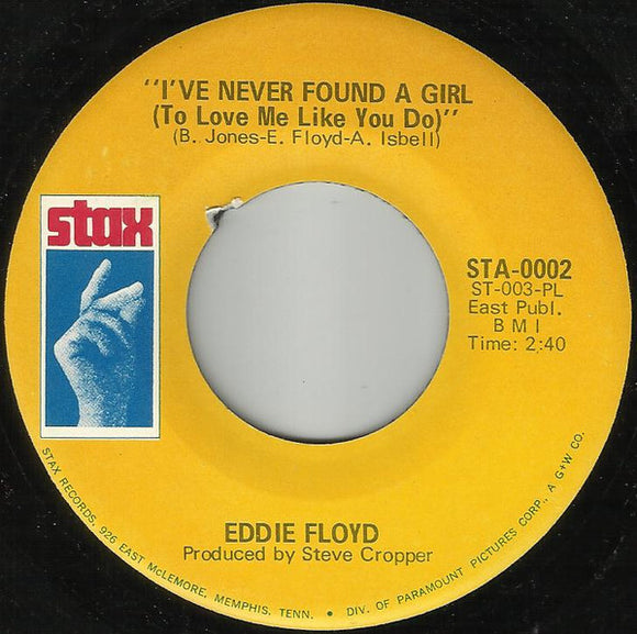 I've Never Found A Girl (To Love Me Like You Do) / I'm Just The Kind Of Fool