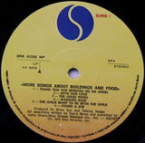More Songs About Buildings And Food