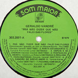 Prá Não Dizer Que Não Falei Das Flores