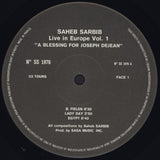 Live In Europe Vol 1. - A Blessing For Joseph Dejean