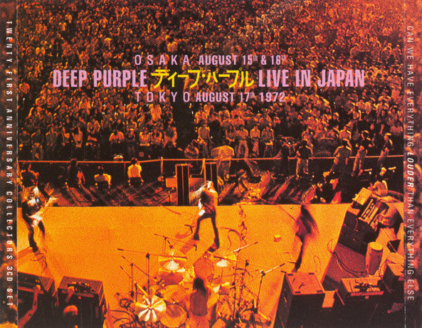 Live In Japan by Deep Purple - Groovierecords.com – Groovie Records