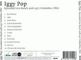 Recorded Live March 30th 1977 Columbus, Ohio