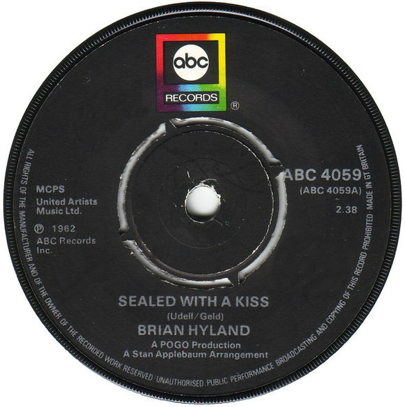 Sealed With A Kiss / Ginny Come Lately