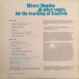 Mister Monday & Other Songs For The Teaching Of English