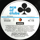 Django Reinhardt & Stephane Grappelly With The Quintet Of The Hot Club Of France