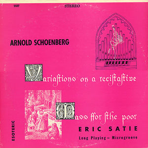 Variations On A Recitative / Mass For The Poor
