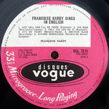 Francoise Hardy Sings In English