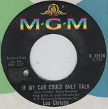 If My Car Could Only Talk