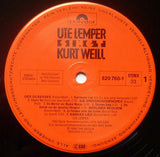 Singt Kurt Weill