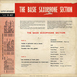 The Basie Saxophone Section
