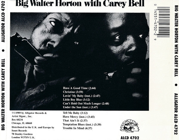 Big Walter Horton With Carey Bell by Walter Horton With Carey Bell
