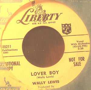 Lover Boy / My Baby Walks All Over Me