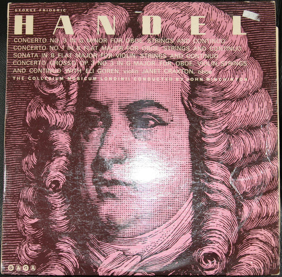 Handel: Concerti And Sonata