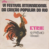 VI Festival Internacional Da Canção Popular Do Rio Kyrie 1º Premio (Brasil)