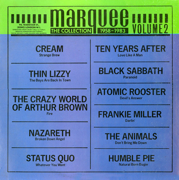 Marquee - The Collection 1958-1983, Volume 2