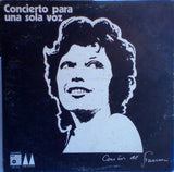 Concierto Para Una Sola Voz