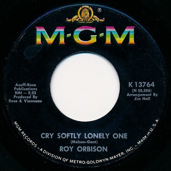 Cry Softly Lonely One / Pistolero