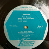 Violin Concerto In D Major / Violin Concerto